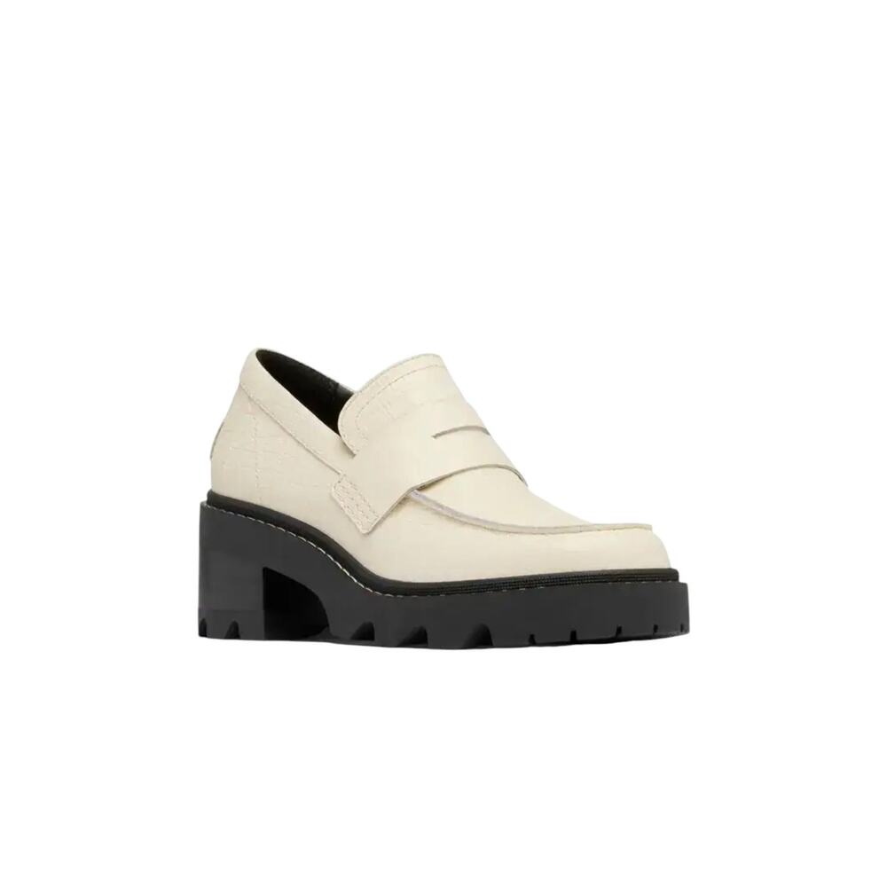 Sorel Joan Now City Loafer in Chalk/Black – Sz 8.5M - Picture 3 of 10